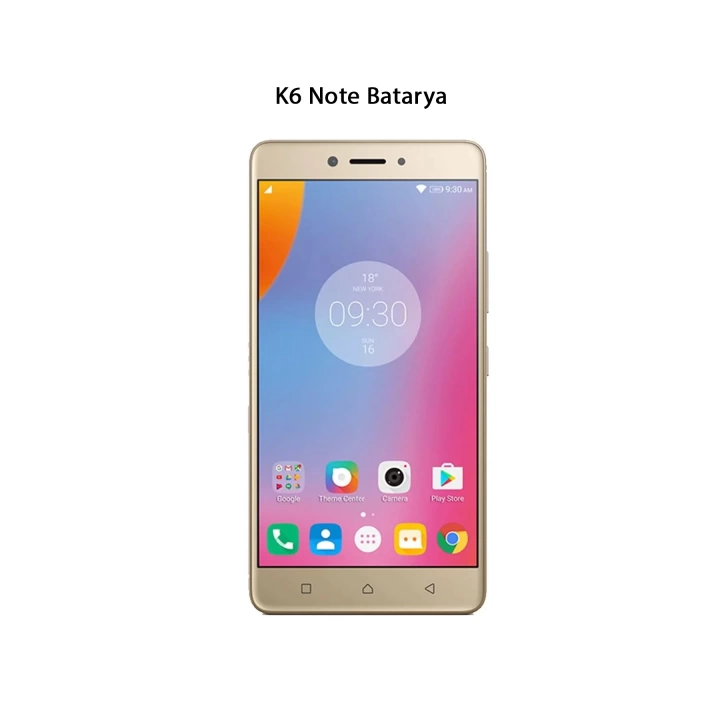 Lenovo K6 Note Batarya Pil 4000 mAh