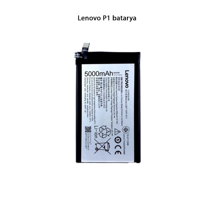 Lenovo P1 Batarya Pil 5000 mAh