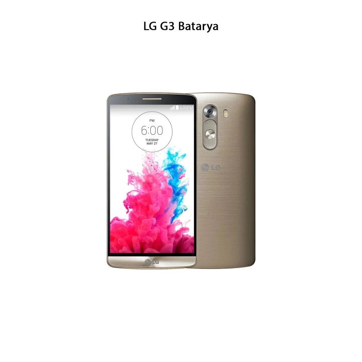 LG G3 Telefonlarla Uyumlu Batarya Pi 3000 mAh