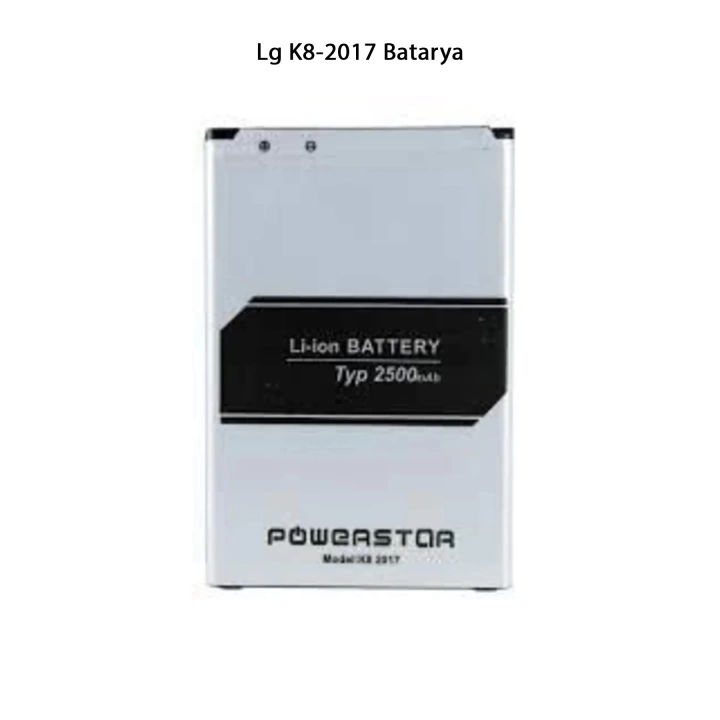 LG K8-2017 Telefonlarla Uyumlu Batarya Pi 2500 mAh