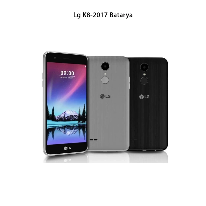 LG K8-2017 Telefonlarla Uyumlu Batarya Pi 2500 mAh