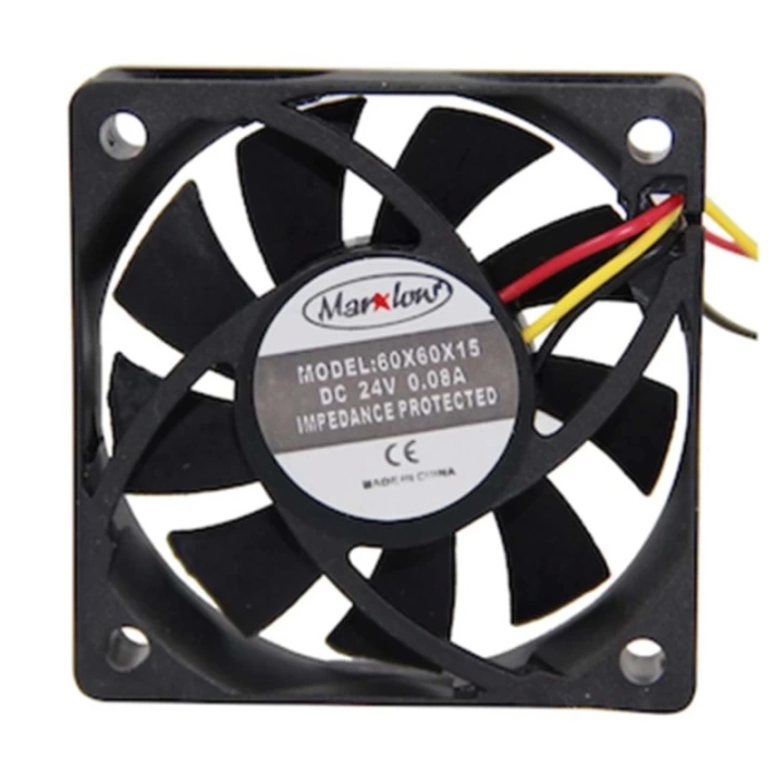 MARXLOW IC-216A 60X60X15 MM 6X6 24 VOLT DC 0.08 AMPER 3 KABLO ShopZumLU FAN