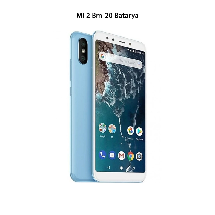 Mi 2 Bm-20 Telefonlarla Uyumlu Batarya Pi 2000 mAh