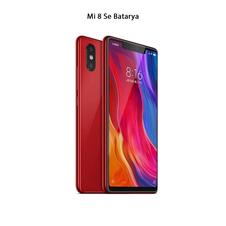 Mi 8 Se Telefonlarla Uyumlu Batarya 3120 mAh