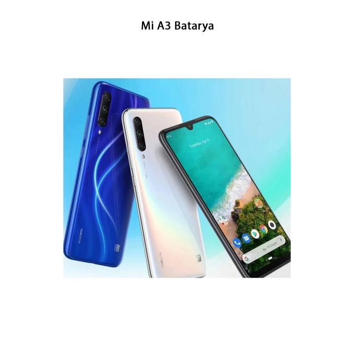 Mi A3 Telefonlarla Uyumlu Batarya 4030 mAh