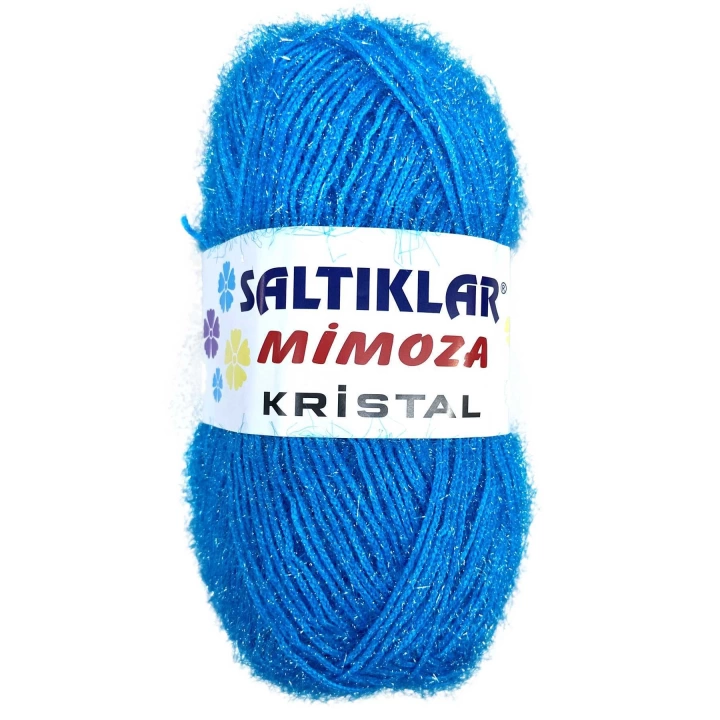 Mimoza Kristal Işıltılı Şal Patik Yelek İpi 03