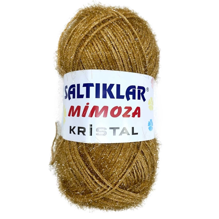 Mimoza Kristal Işıltılı Şal Patik Yelek İpi 54