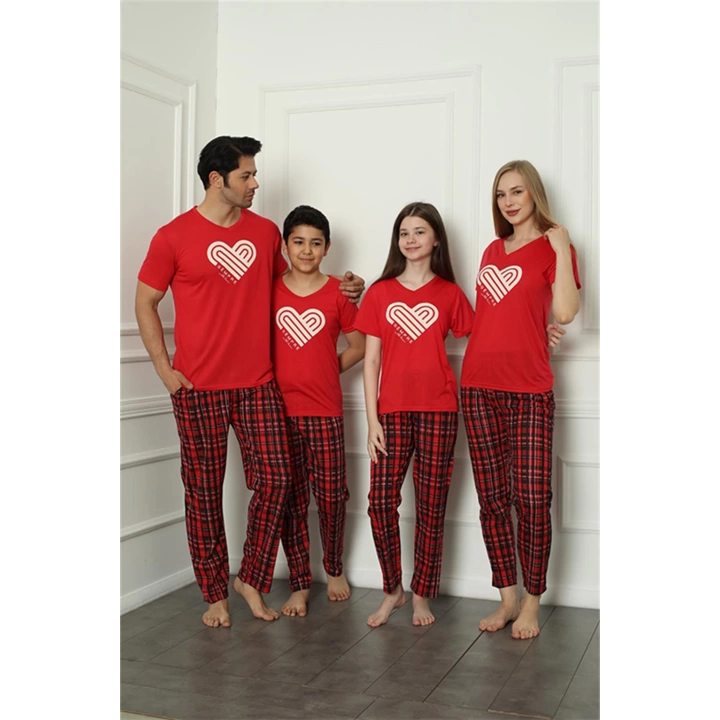 Hepsizen Aile Penye Pijama Takım (baba - Oğul ) 50114 Ayrı Ayrı Satılır . Fiyatları Farklıdır