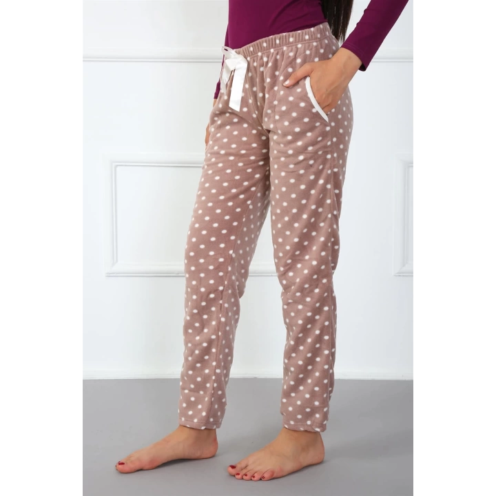 Hepsizen Bayan Welsoft Polar Tek Alt Pijama 210041