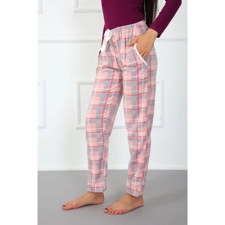 Hepsizen Bayan Welsoft Polar Tek Alt Pijama 210042