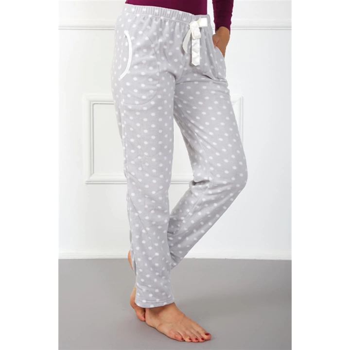 Hepsizen Bayan Welsoft Polar Tek Alt Pijama 210045