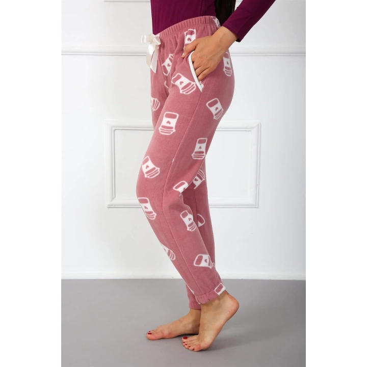 Hepsizen Bayan Welsoft Polar Tek Alt Pijama 210048