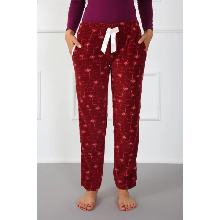 Hepsizen Bayan Welsoft Polar Tek Alt Pijama 210049