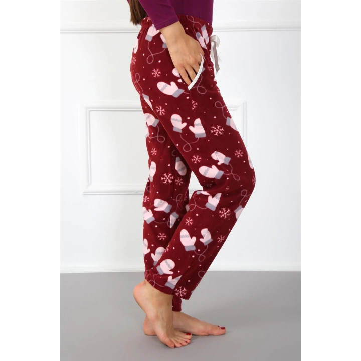 Hepsizen Bayan Welsoft Polar Tek Alt Pijama 210052