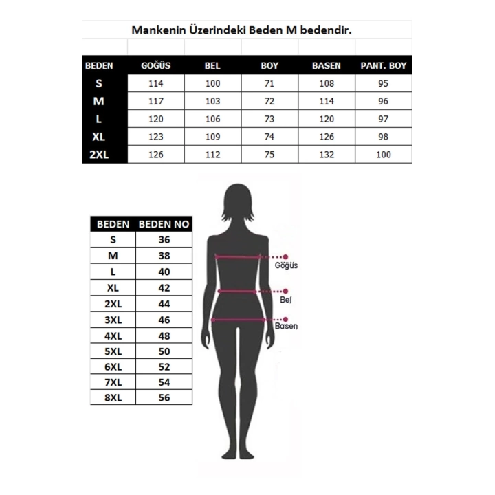 Hepsizen Kadın Pamuk Eşofman Takım 9033