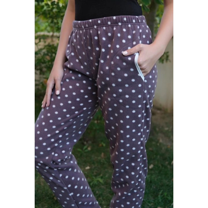 Hepsizen Kadın Welsoft Polar Tek Alt Pijama 210054