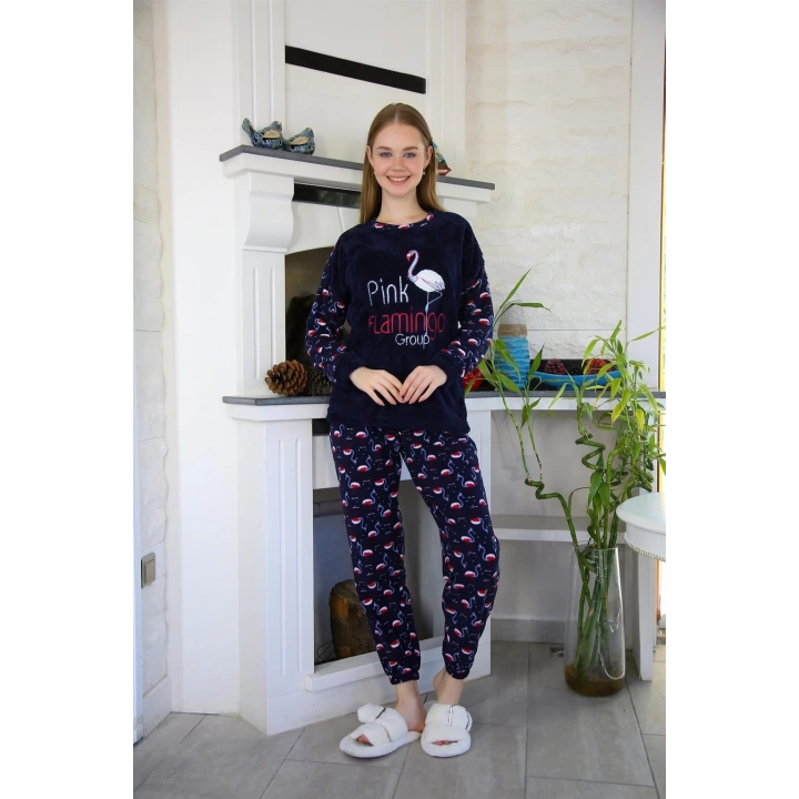 Hepsizen Welsoft Polar Kadın Pijama Takımı 8505