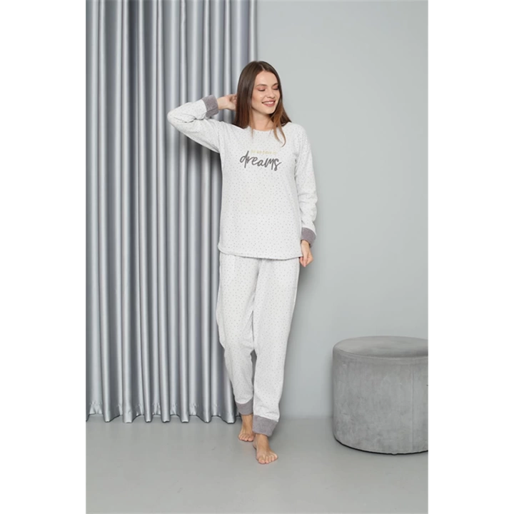 Hepsizen Welsoft Polar Kadın Pijama Takımı 8515