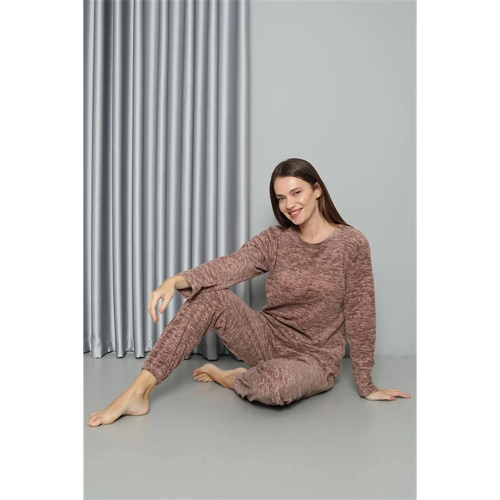 Hepsizen Welsoft Polar Kadın Pijama Takımı 8519