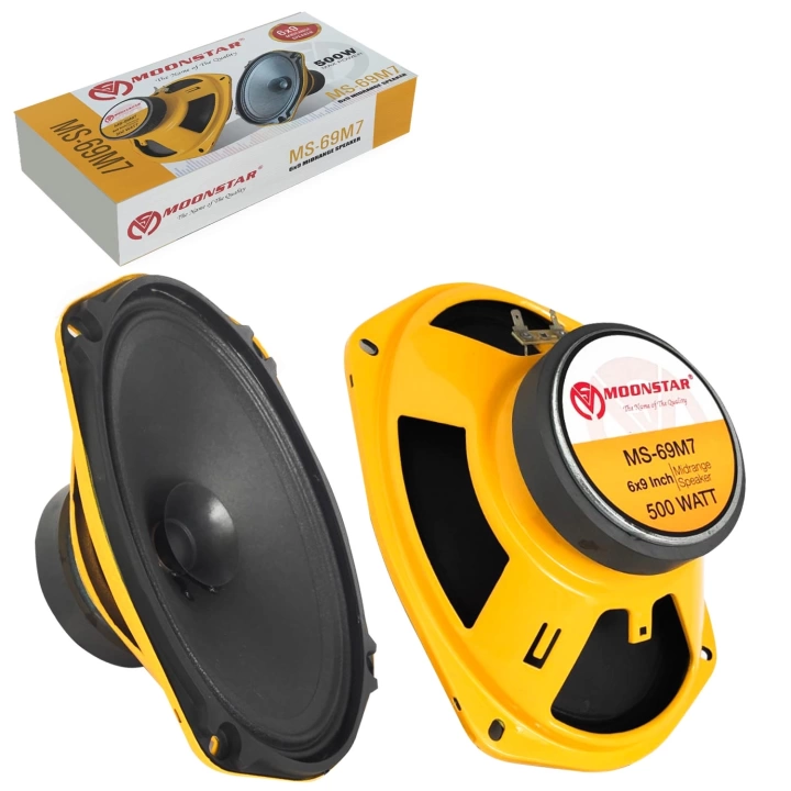 MS-69M7 Oto Midrange Robotrend Oval 6X9 İnç 500 Watt 2 Adet