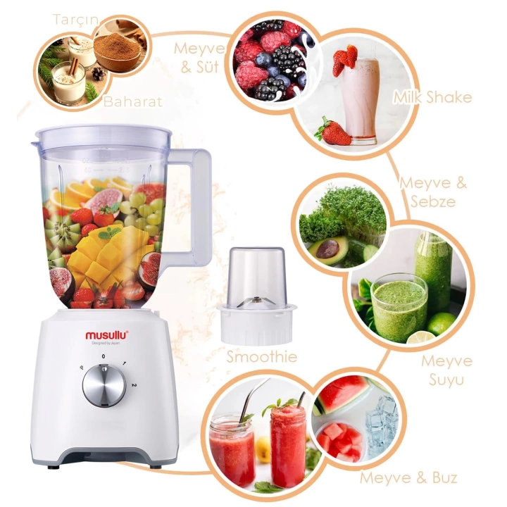 MSL-2035 Blender 1.5 Litre 500 Watt