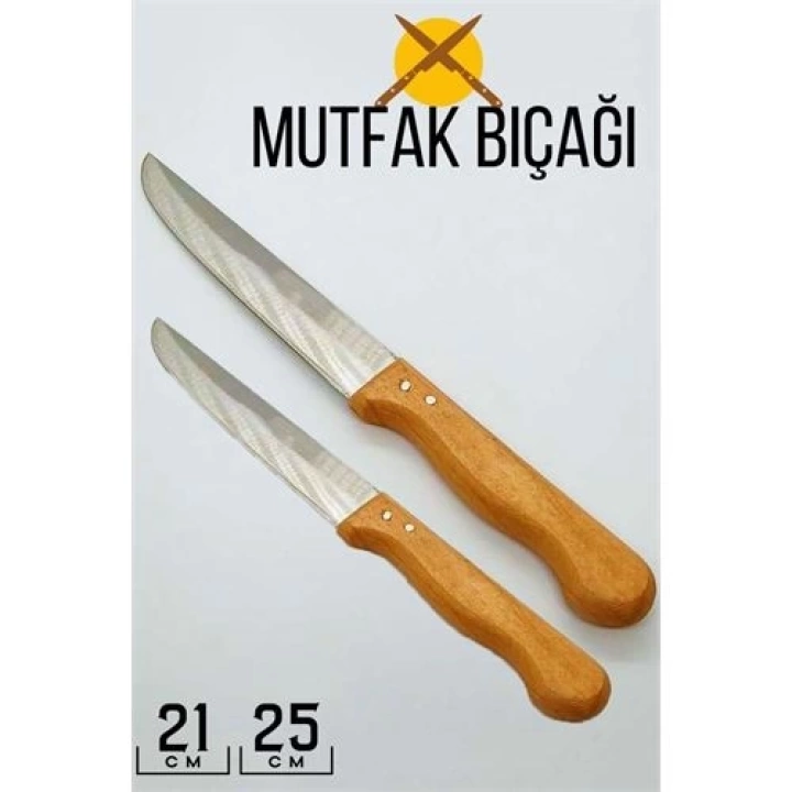 Mutfak Ekmek Bıçağı Ahşap Sap 21 25 cm  718351