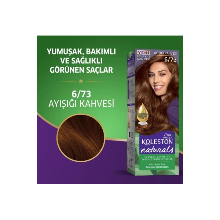 Naturals Saç Boyası Ayışığı Kahvesi 6/73