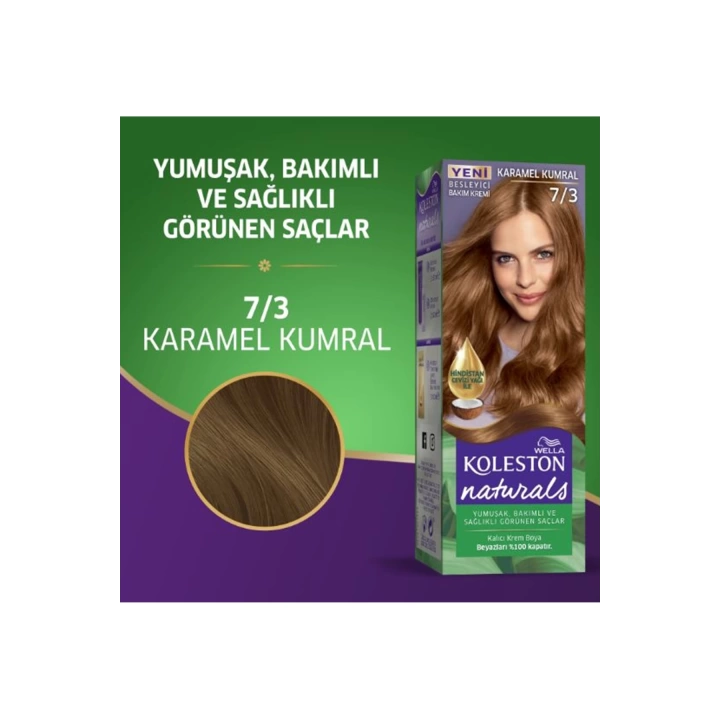 Naturals Saç Boyası Karamel Kumral 7/3