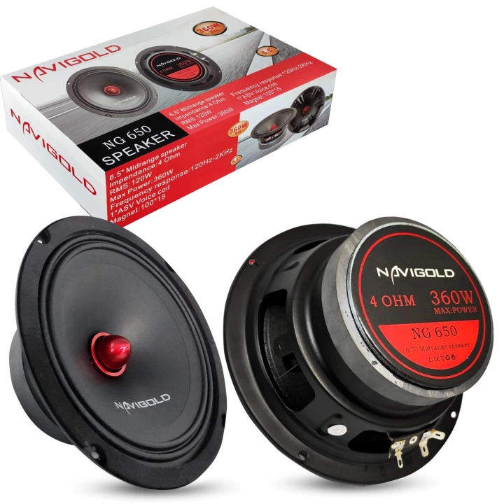 NG-650 Oto Midrange Robotrend 16cm 360 Watt 2 Adet