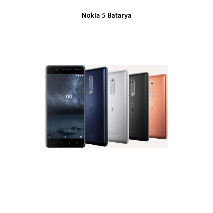 Nokia 5 Telefonlarla Uyumlu Batarya 2900 mAh