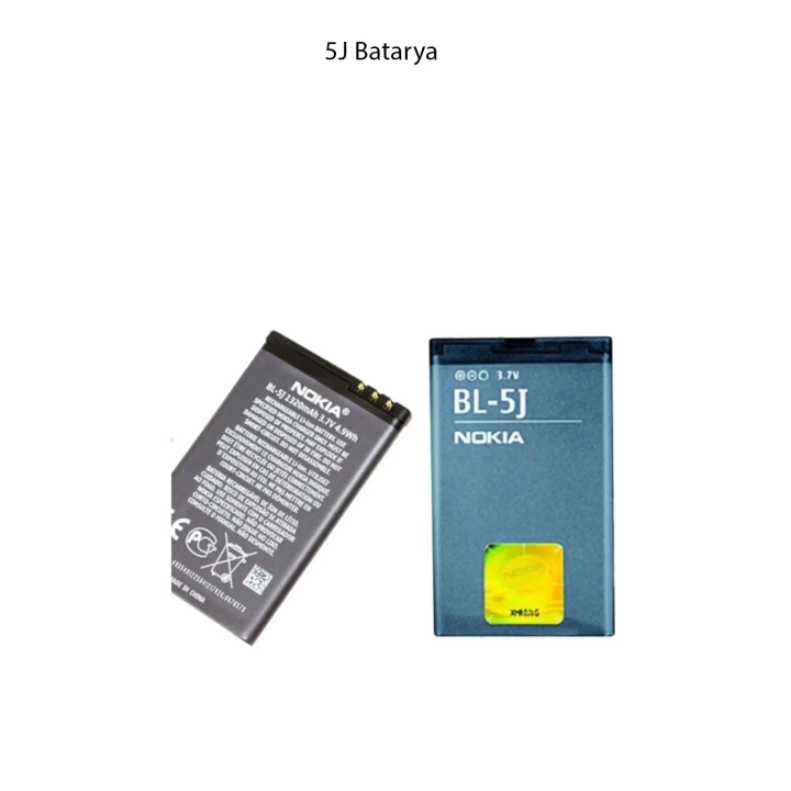 Nokia BL-J5  Serisi Telefonlarla Uyumlu Batarya Pil  - 1350 Mah Batarya Pil