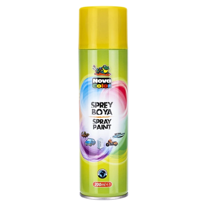 Nova Color Sprey Boya 200 Ml Sarı