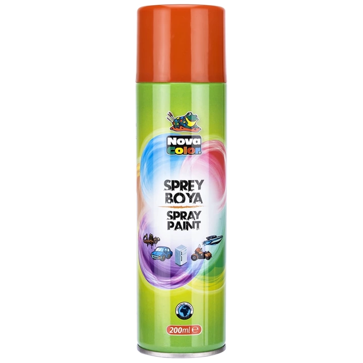 Nova Color Sprey Boya 200 Ml Turuncu