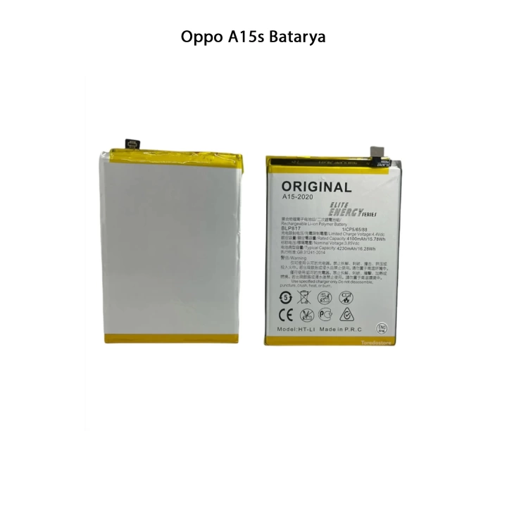 Oppo A15s Telefonlarla Uyumlu Batarya 4230 mAh