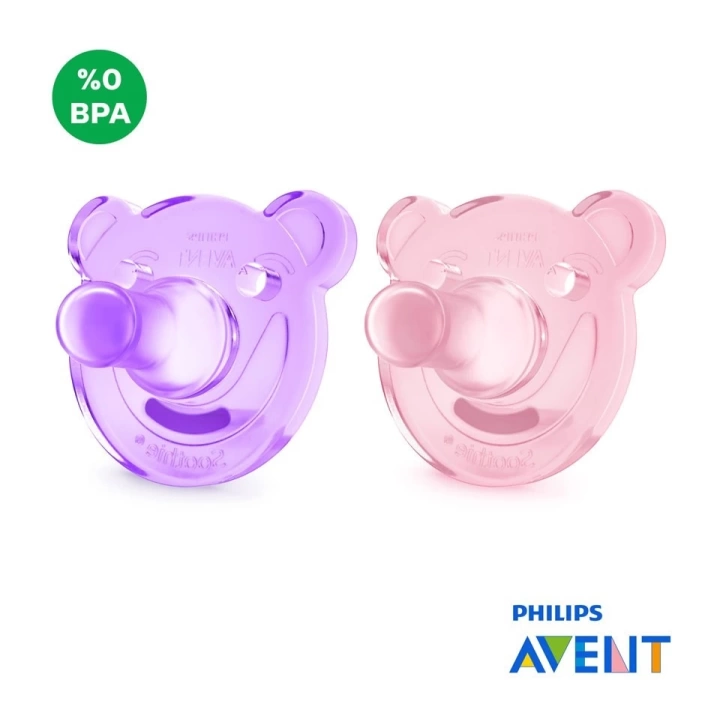 Philips Avent Soothie Yalancı Emzik 3+ Ay Kız 2Li