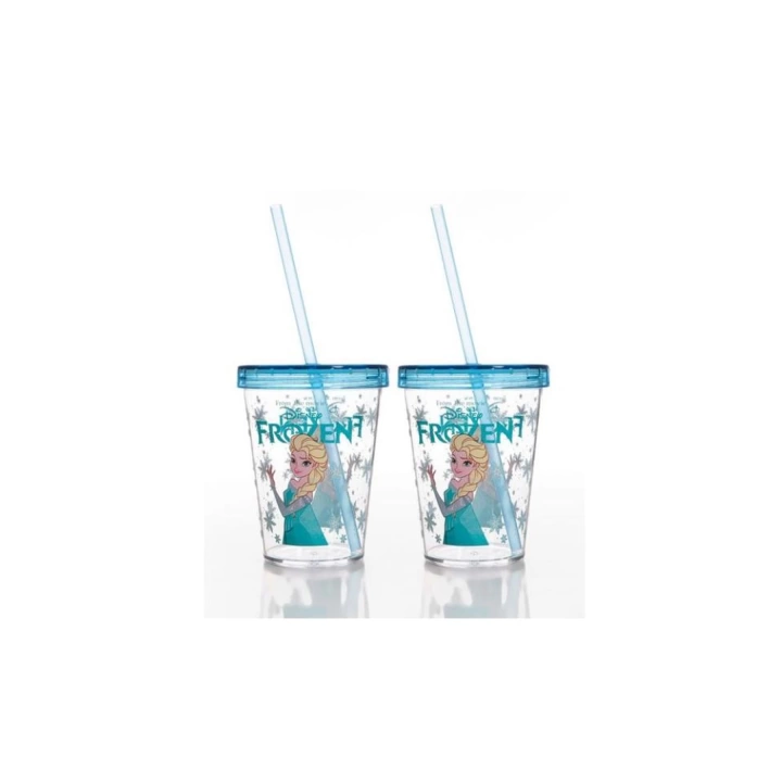 Pipetli Bardak Lisanslı Frozen