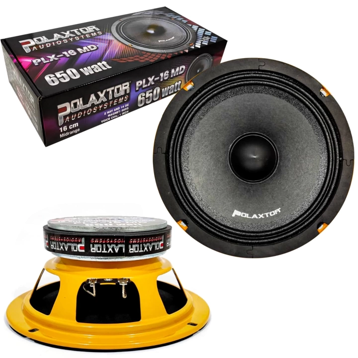 PLX-16MD Oto Midrange Robotrend 16cm 650 Watt 2 Adet