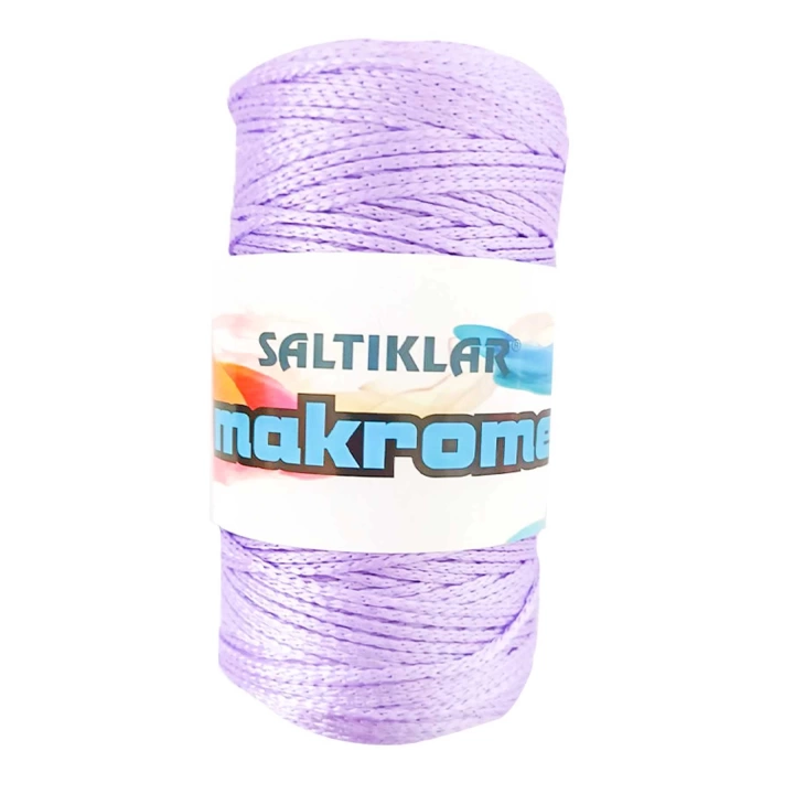 Polyester Makrome İpi 3200 Lila 100 gr