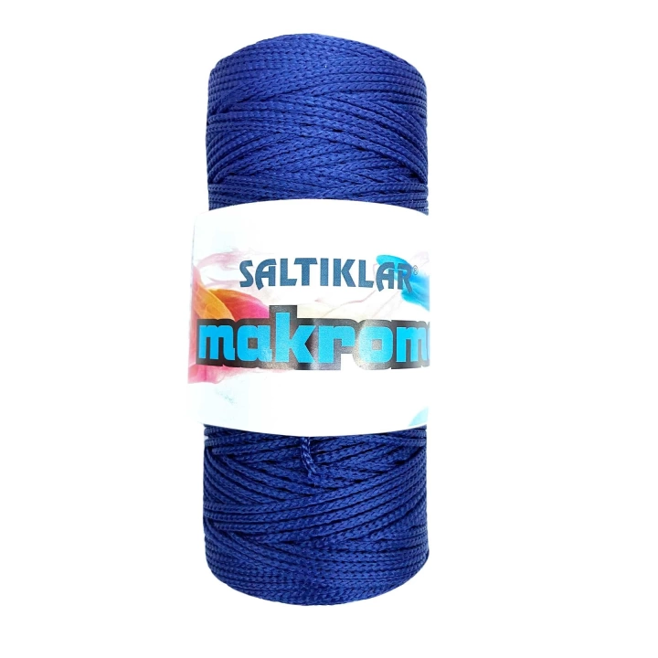 Polyester Makrome İpi 370 Lacivert 100 gr