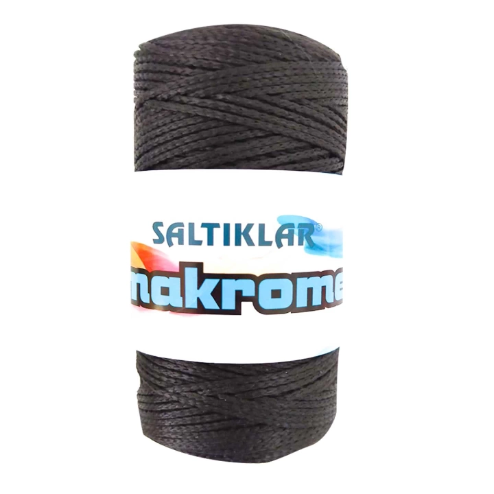 Polyester Makrome İpi SYH Siyah 100 gr