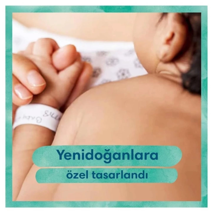 Prima Pampers Harmonie New Baby Yenidoğan Islak Havlu 4x46 Adet (184 Yaprak)