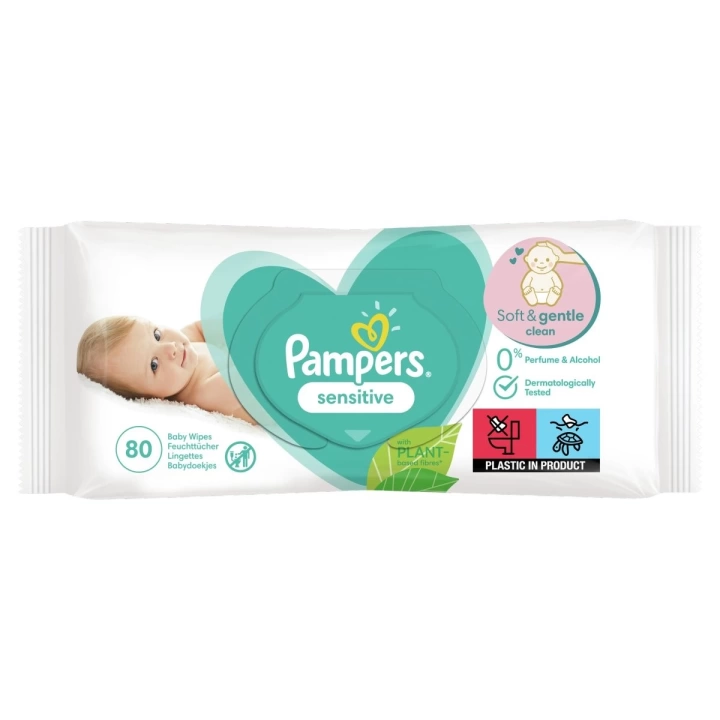 Prima Pampers Sensitive Hassas Islak Bebek Havlusu 80li