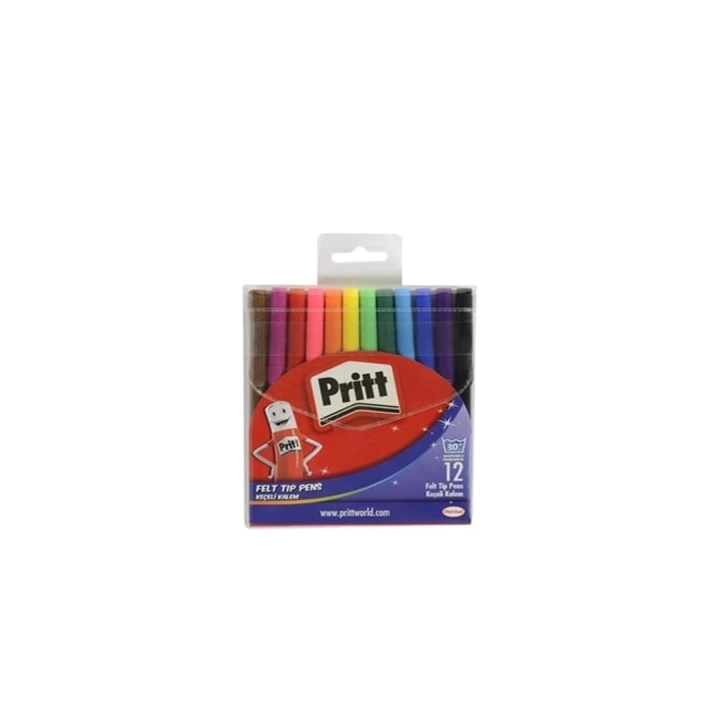 Pritt Keçeli Kalem - 12 Renk