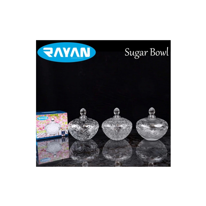 Rayan Sugar Bowl Şekerlik Güneş - Yıldız - Gül