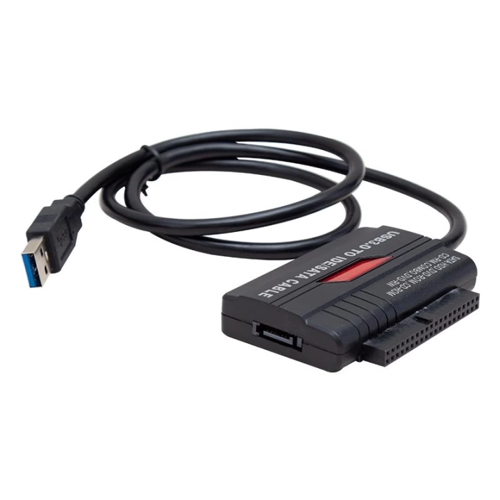 ShopZum RXD-338U3 ADAPTÖRLÜ USB 3.0/2.0 IDE-SATA DATA ÇEVİRİCİ