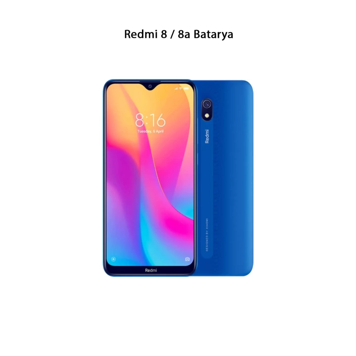 Redmi 8 / 8A Telefonlarla Uyumlu Batarya 5000 mAh