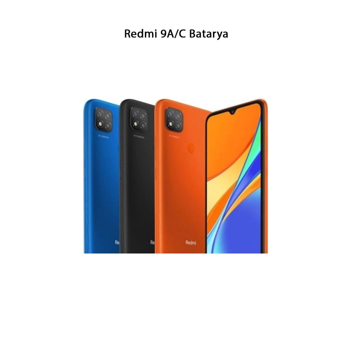 Redmi 9A/C Telefonlarla Uyumlu Batarya 5000 mAh