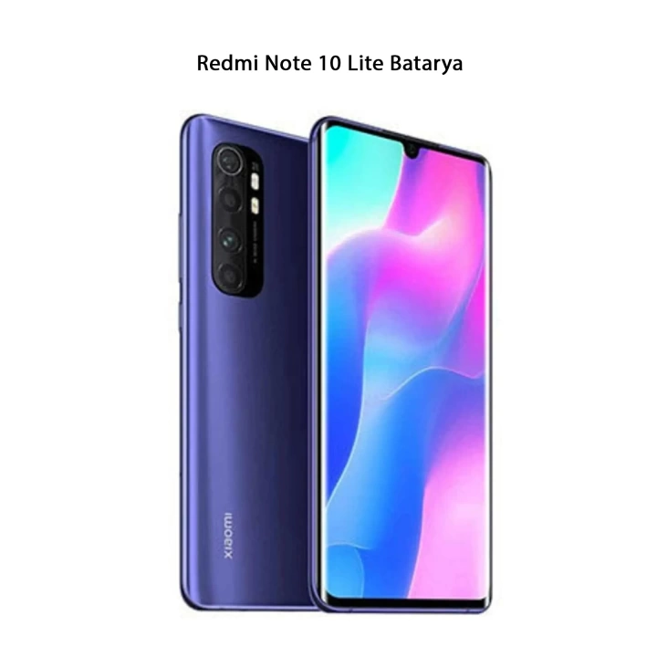 Redmi Note 10 Lite Telefonlarla Uyumlu Batarya 5020 mAh