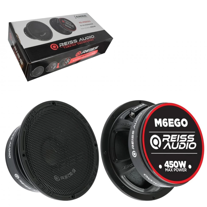 RS-M6EGO Oto Midrange Robotrend 16cm 450 Watt 2 Adet