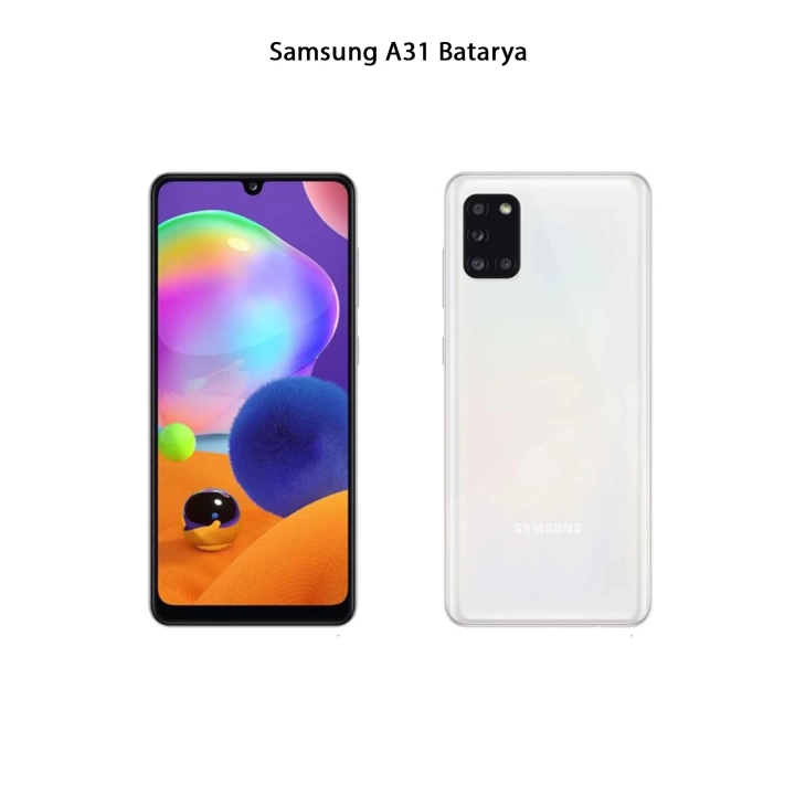 Samsung A31 Telefonlarla Uyumlu Batarya 5000 mAh